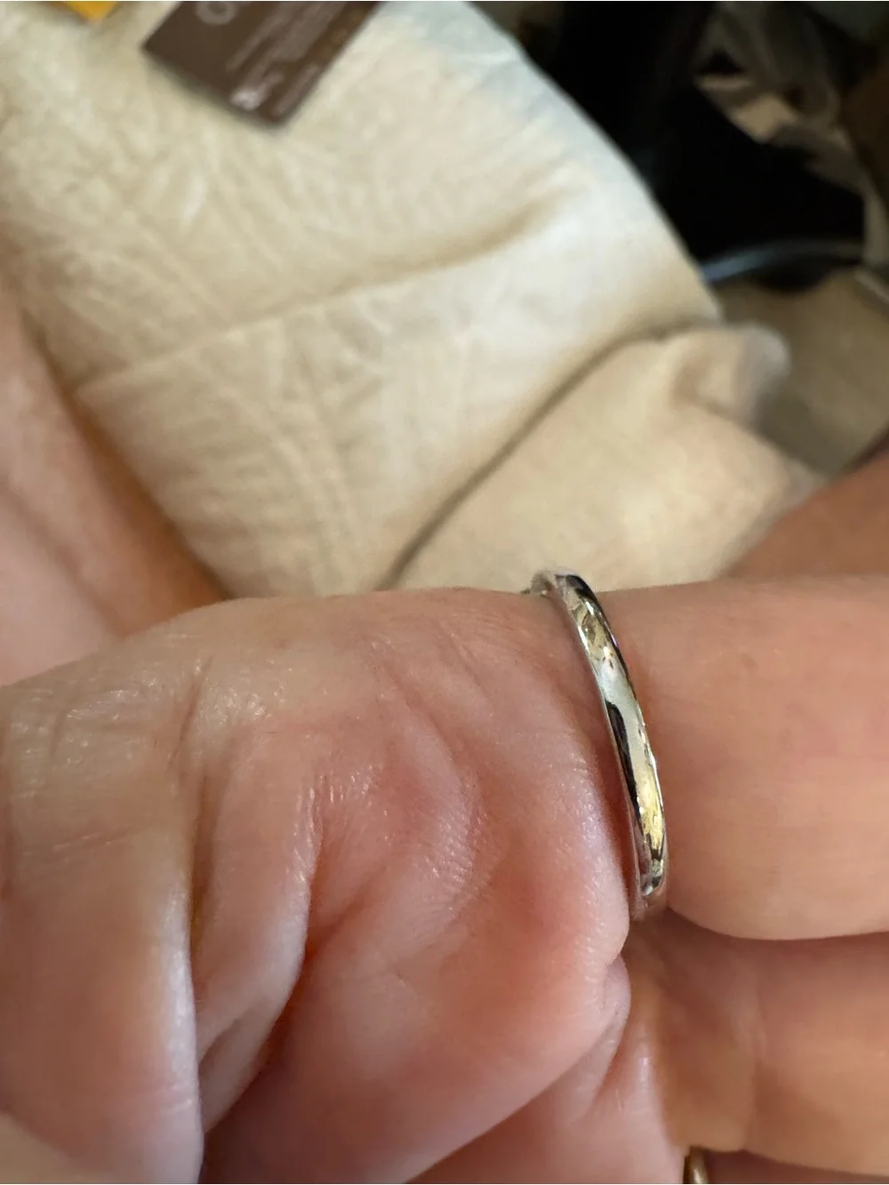 Silver Engagement Ring in Silver